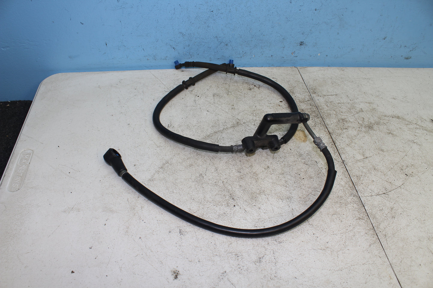 02-09 Yamaha V Star 1100 Silverado OEM Front Brake Lines Hose