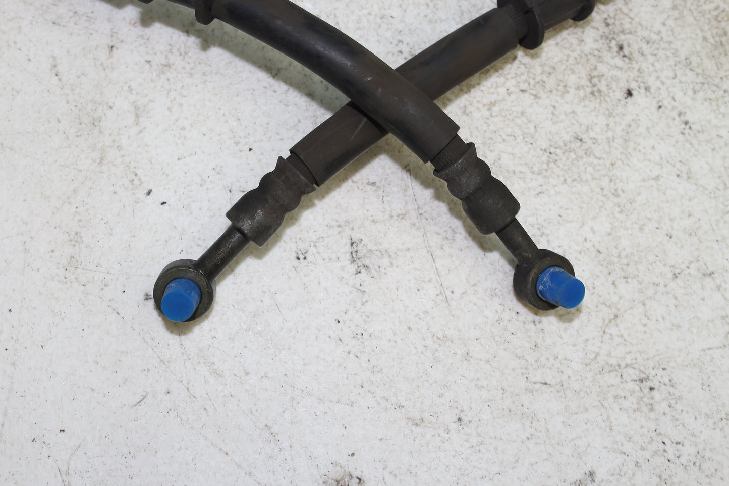02-09 Yamaha V Star 1100 Silverado OEM Front Brake Lines Hose