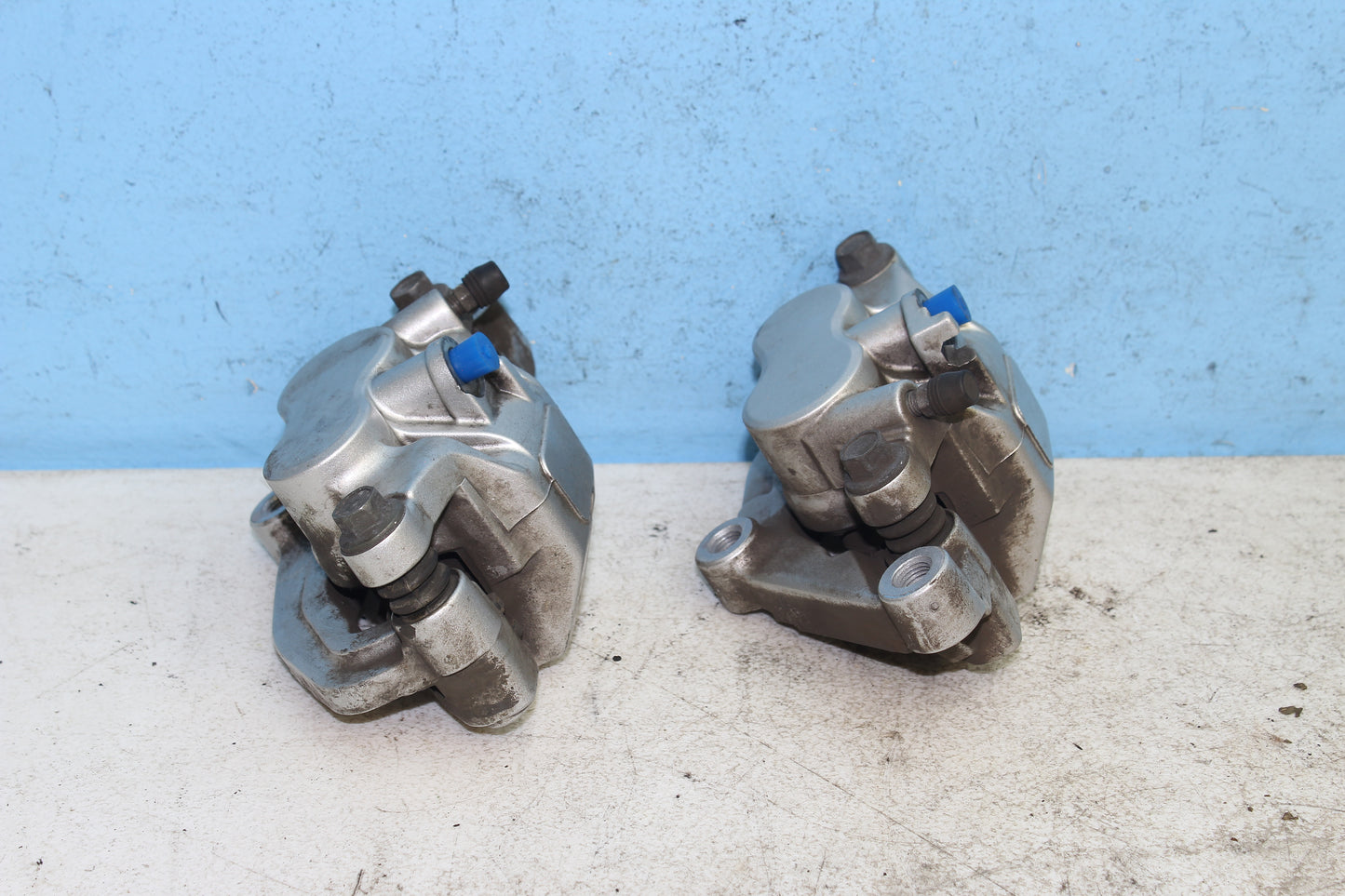 02-09 Yamaha V Star 1100 Silverado OEM Front Brake Calipers