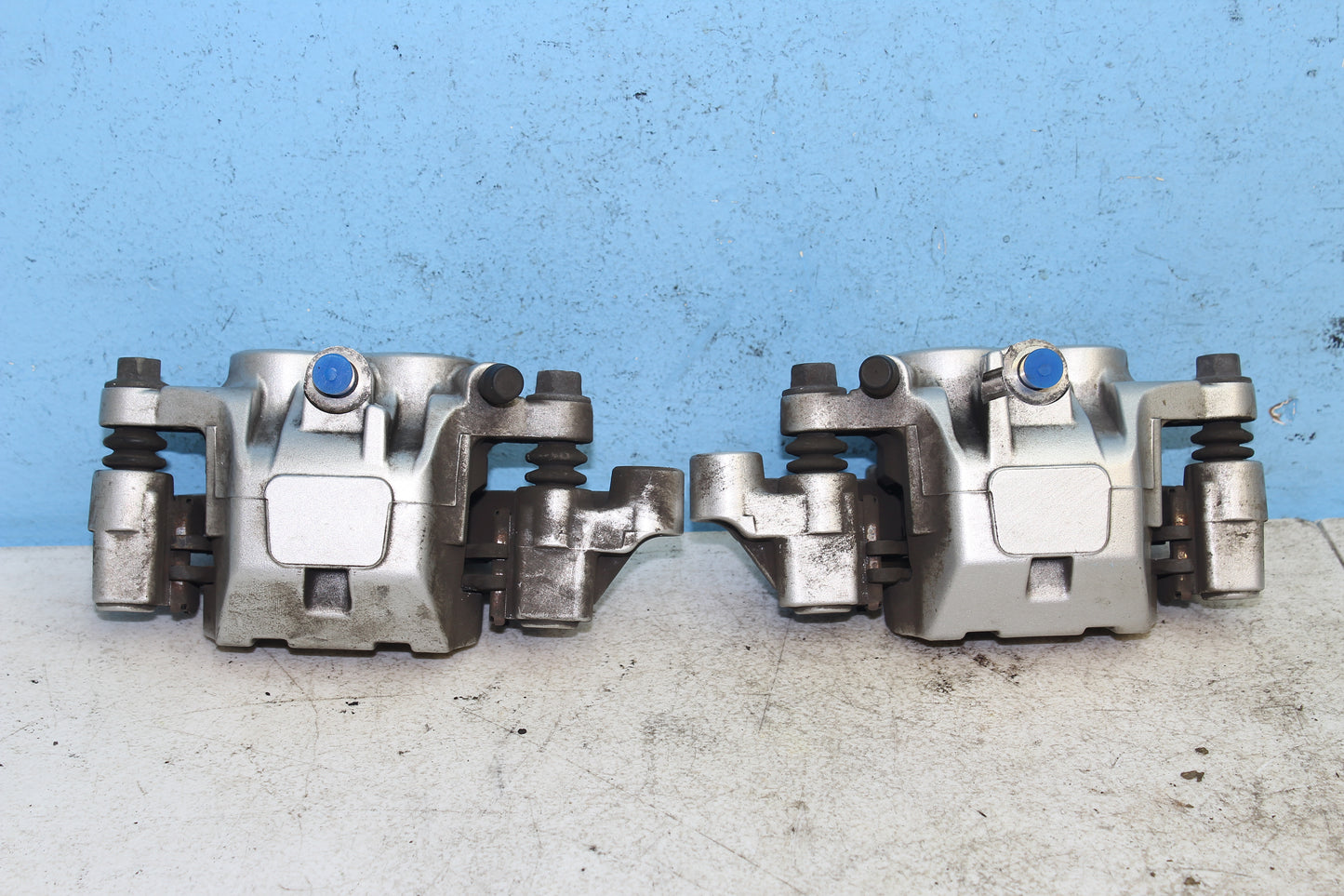 02-09 Yamaha V Star 1100 Silverado OEM Front Brake Calipers
