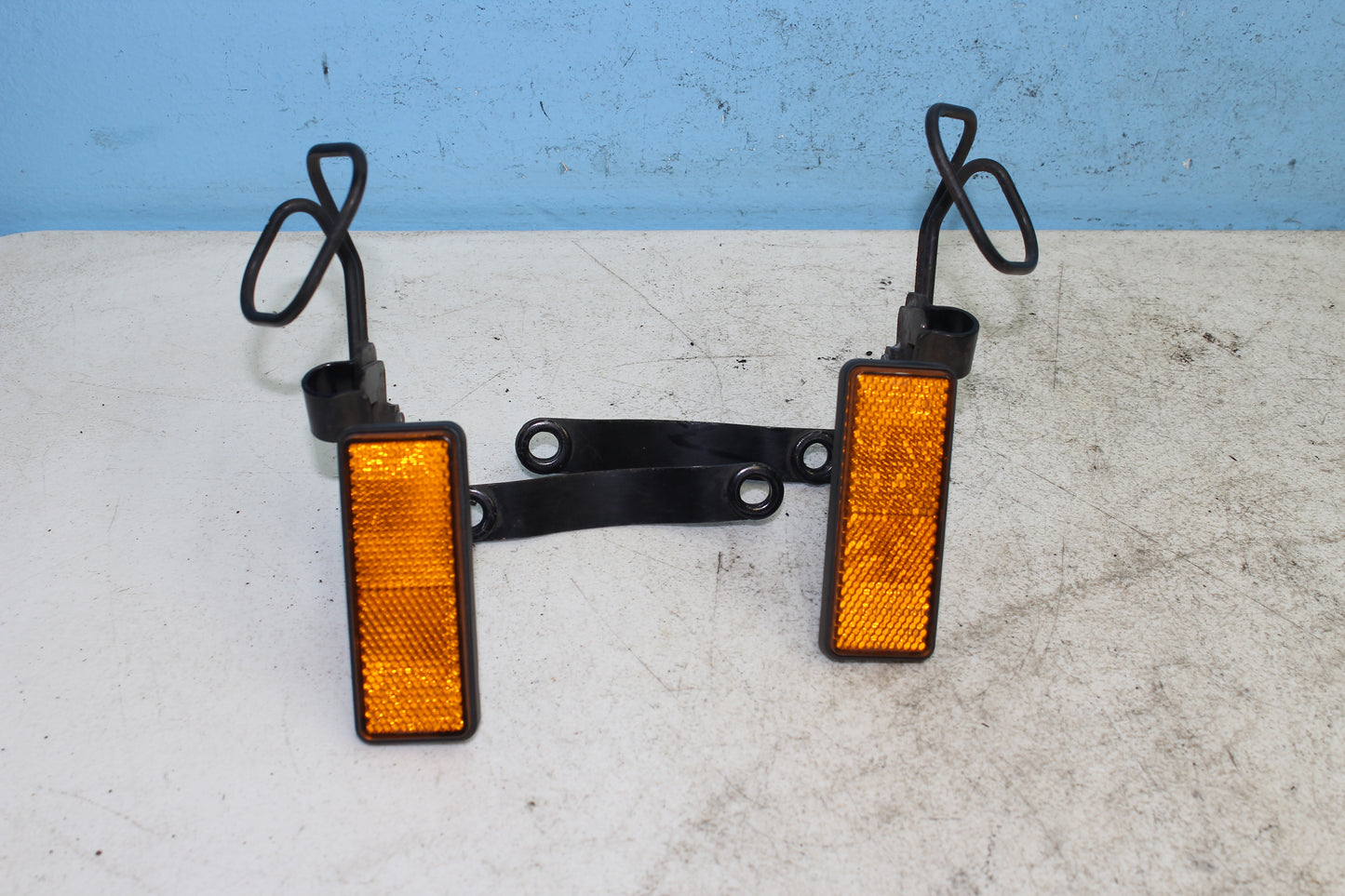 02-09 Yamaha V Star 1100 Silverado OEM Front Fork Reflectors