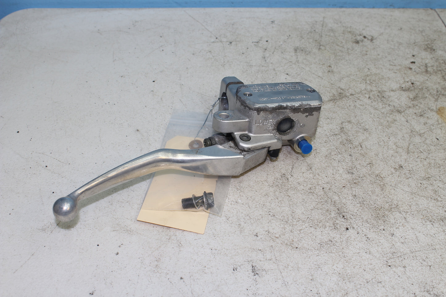02-09 Yamaha V Star 1100 Silverado OEM Front Brake Master Cylinder w/ Lever