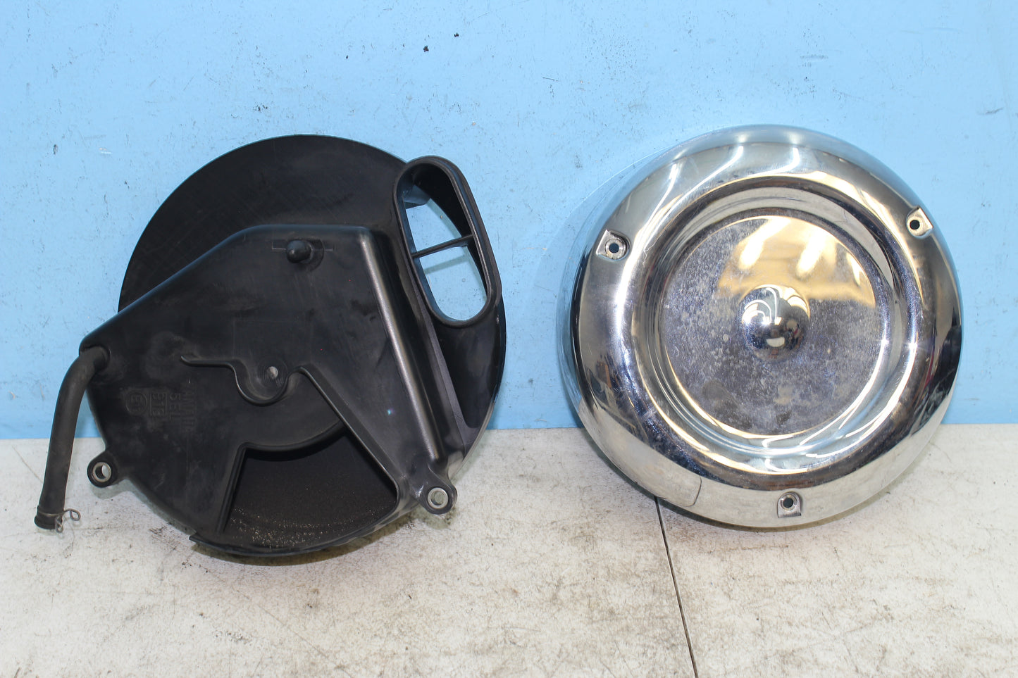 02-09 Yamaha V Star 1100 Silverado OEM Air Box Intake Assembly
