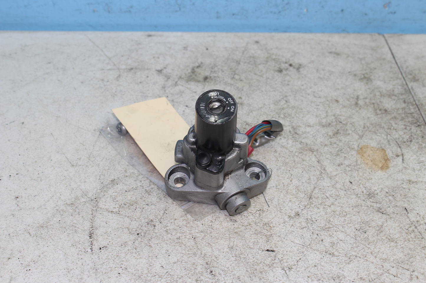 02-09 Yamaha V Star 1100 Silverado OEM Ignition Switch Cylinder *NO KEY*