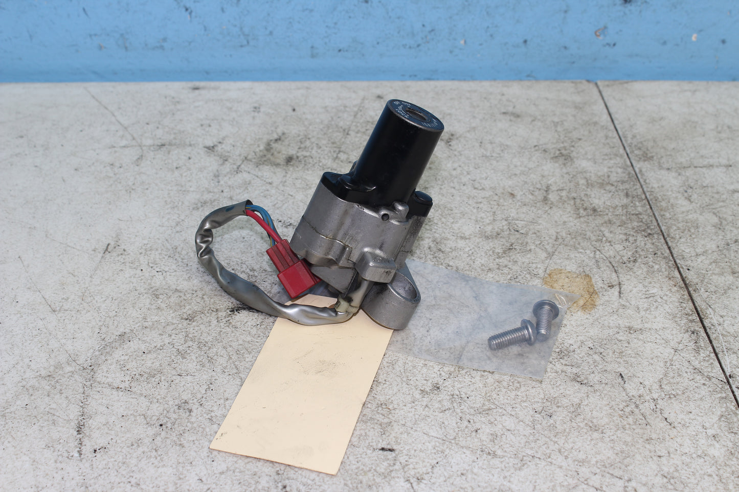 02-09 Yamaha V Star 1100 Silverado OEM Ignition Switch Cylinder *NO KEY*