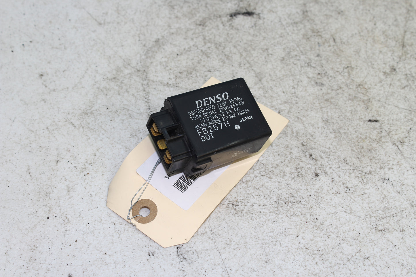 02-09 Yamaha V Star 1100 Silverado OEM Turn Signal Relay 066500-4660