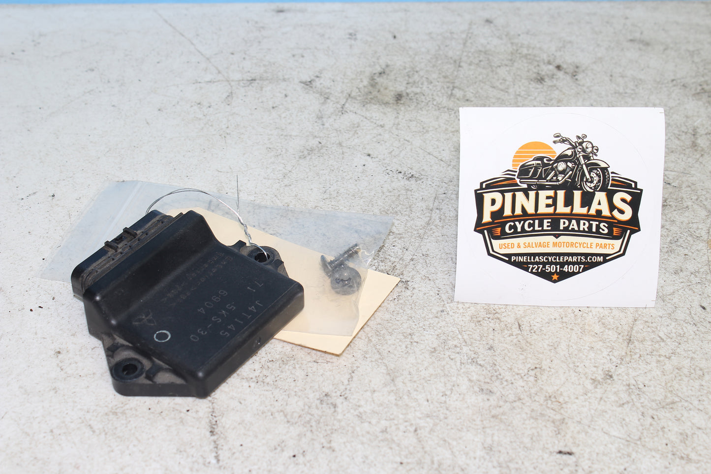 02-09 Yamaha V Star 1100 Silverado OEM Engine Control Module ECM ECU