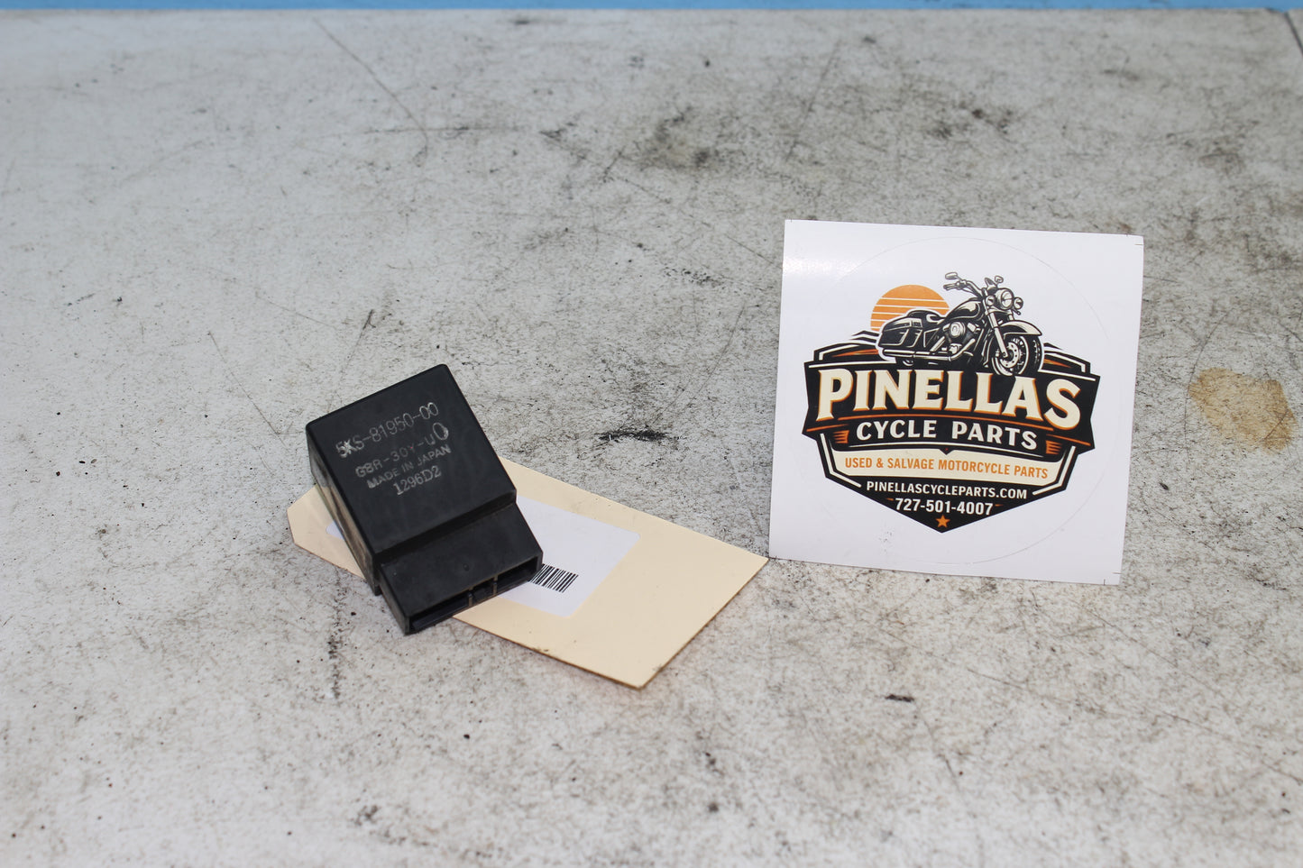 02-09 Yamaha V Star 1100 Silverado OEM Fuel Pump Relay 5KS-81950-00