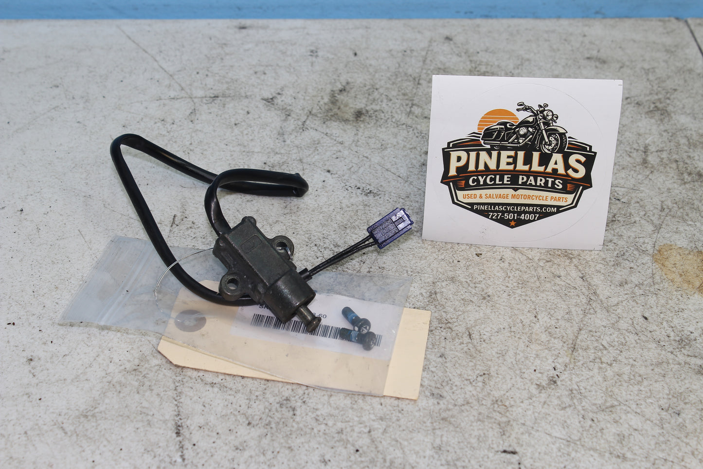 02-09 Yamaha V Star 1100 Silverado Kick Stand Sensor Kickstand 5RT-82566-40-00