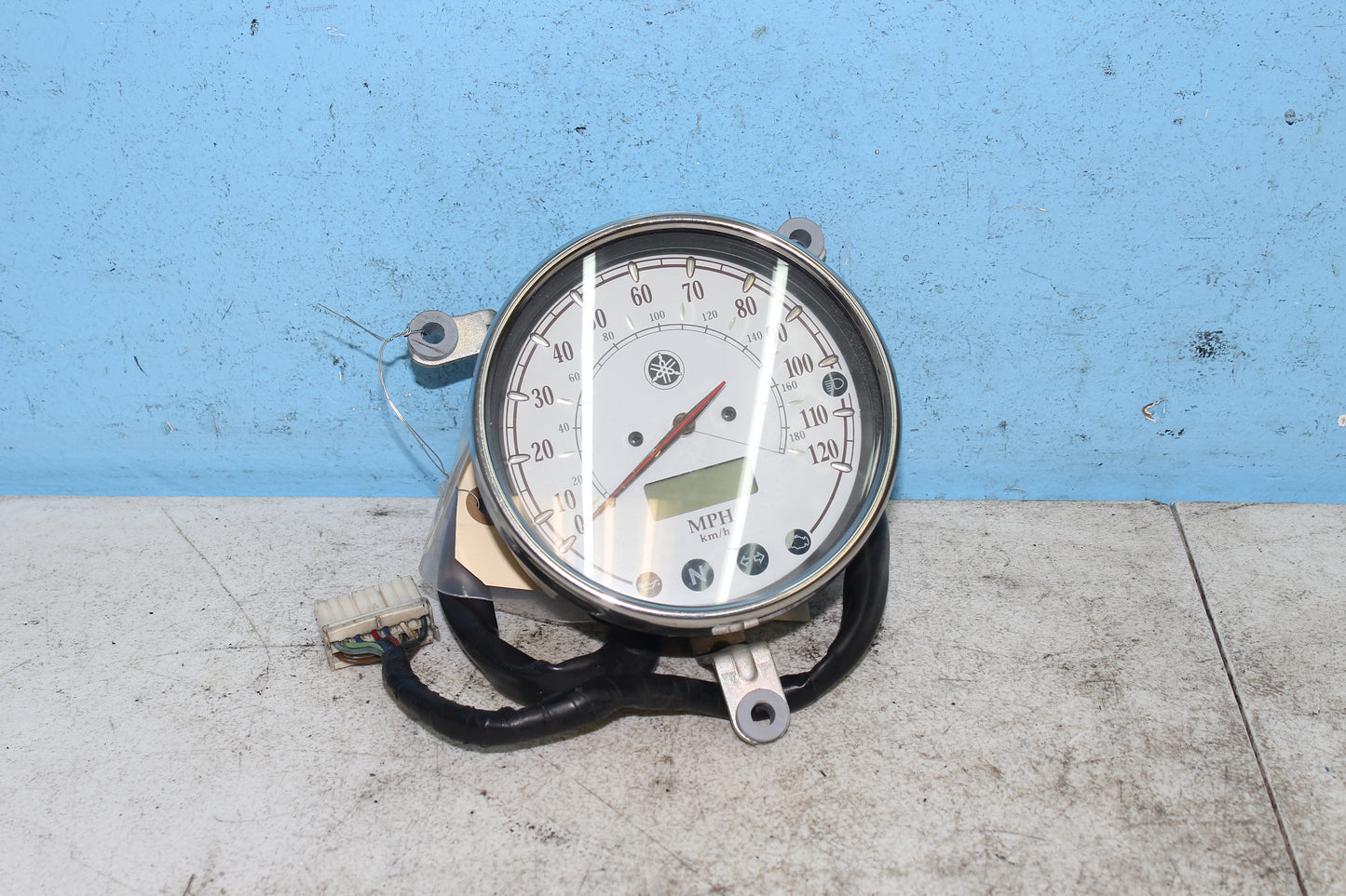 02-09 Yamaha V Star 1100 Silverado OEM Speedometer Gauge Cluster *UNKN MILES*