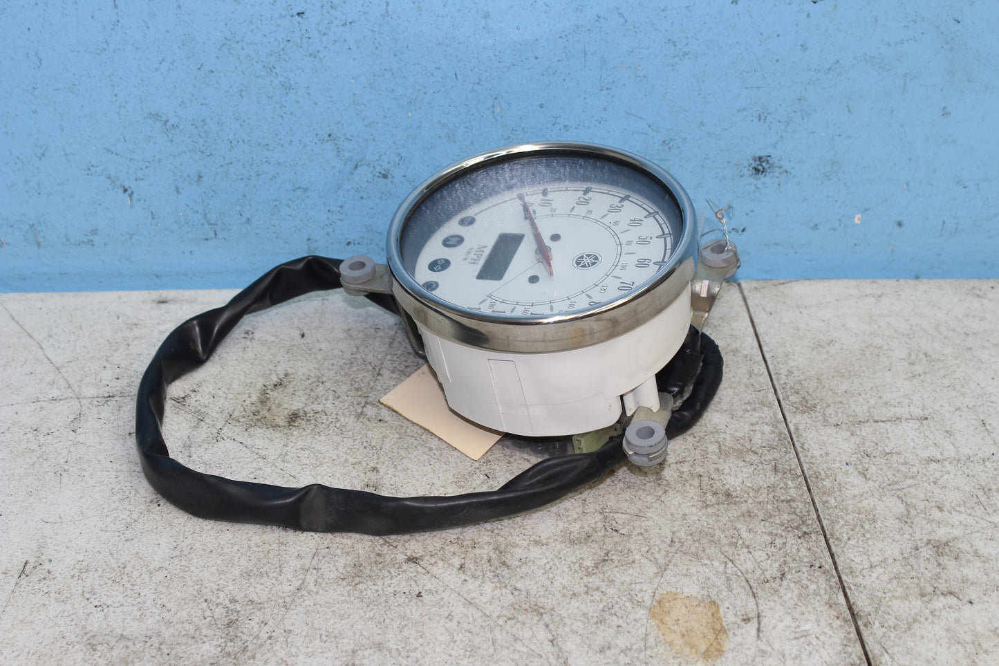 02-09 Yamaha V Star 1100 Silverado OEM Speedometer Gauge Cluster *UNKN MILES*