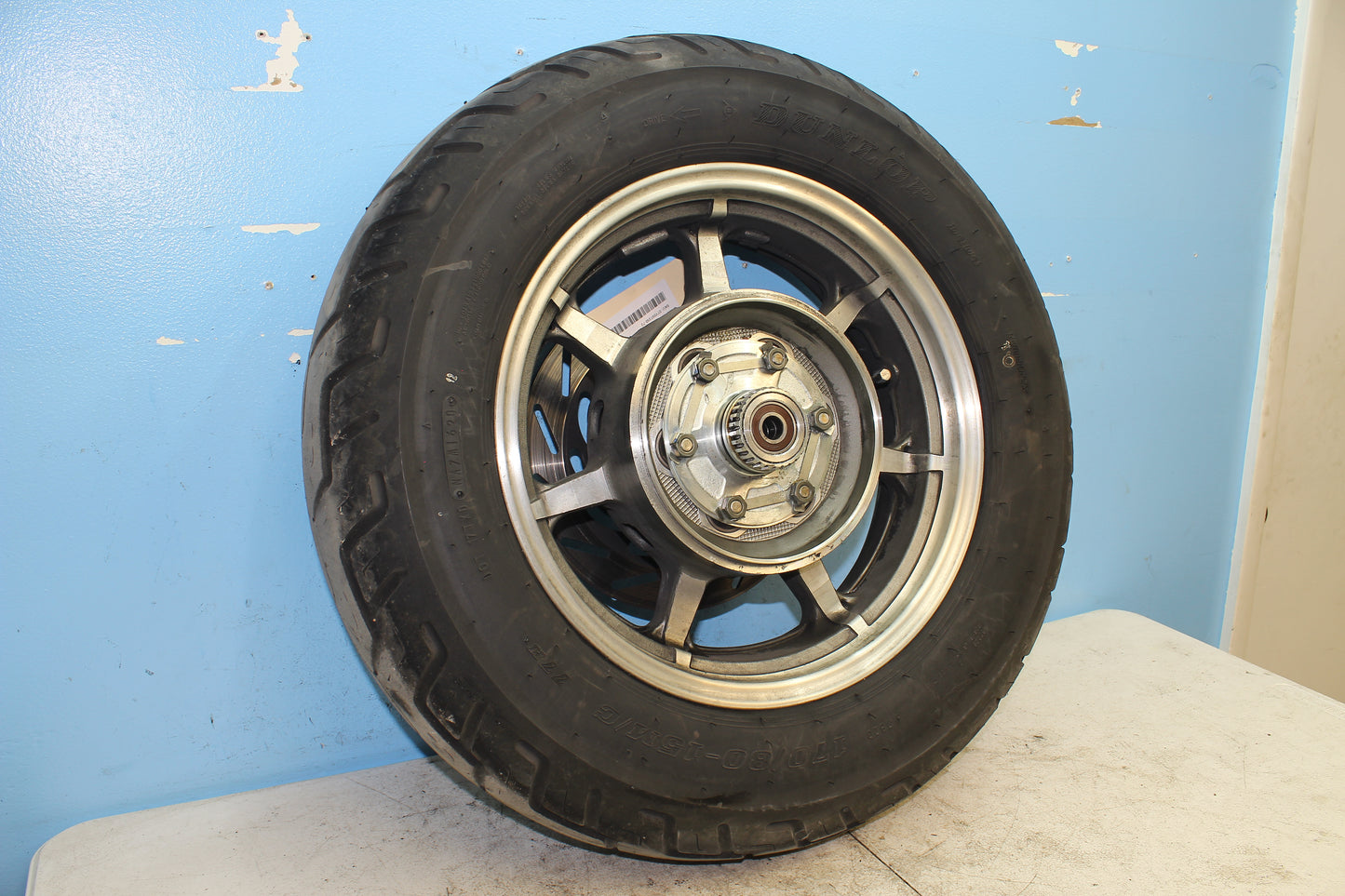 02-09 Yamaha V Star 1100 Silverado OEM Rear wheel *Straight* 5KS-25338-00-MA
