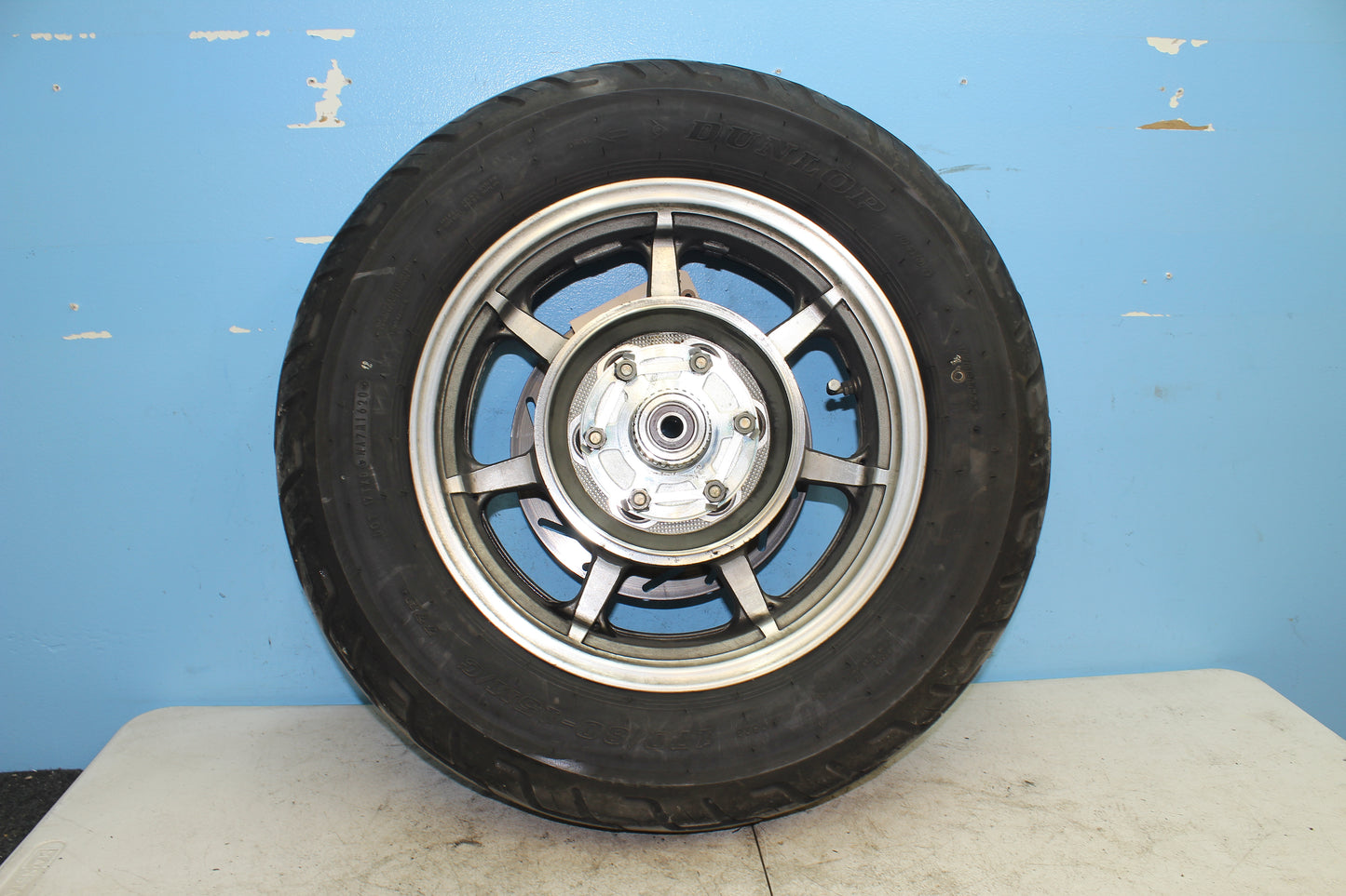 02-09 Yamaha V Star 1100 Silverado OEM Rear wheel *Straight* 5KS-25338-00-MA