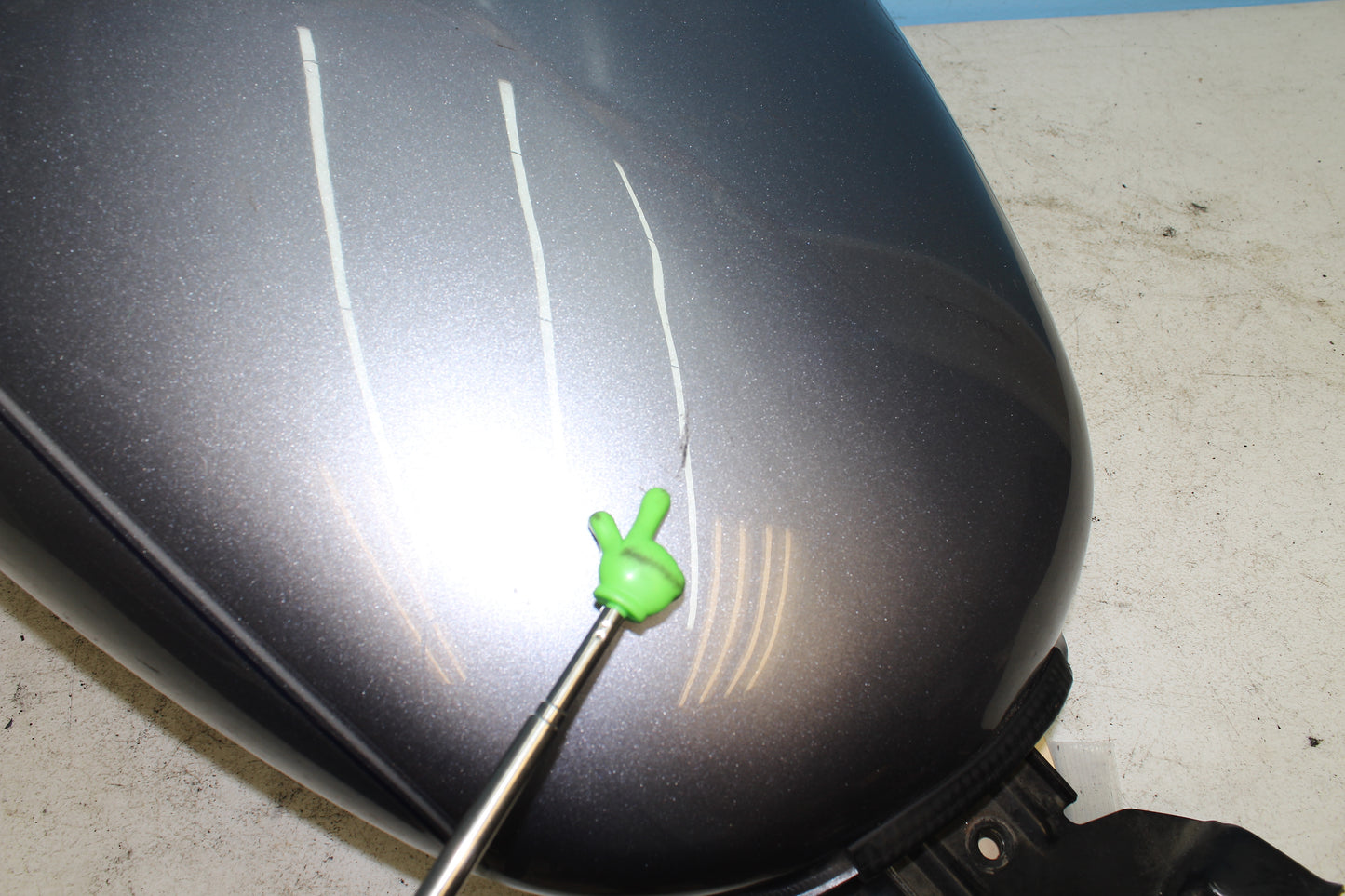 02-09 Yamaha V Star 1100 Silverado OEM Gas Fuel Tank *NO KEY FOR CAP* *DMG*