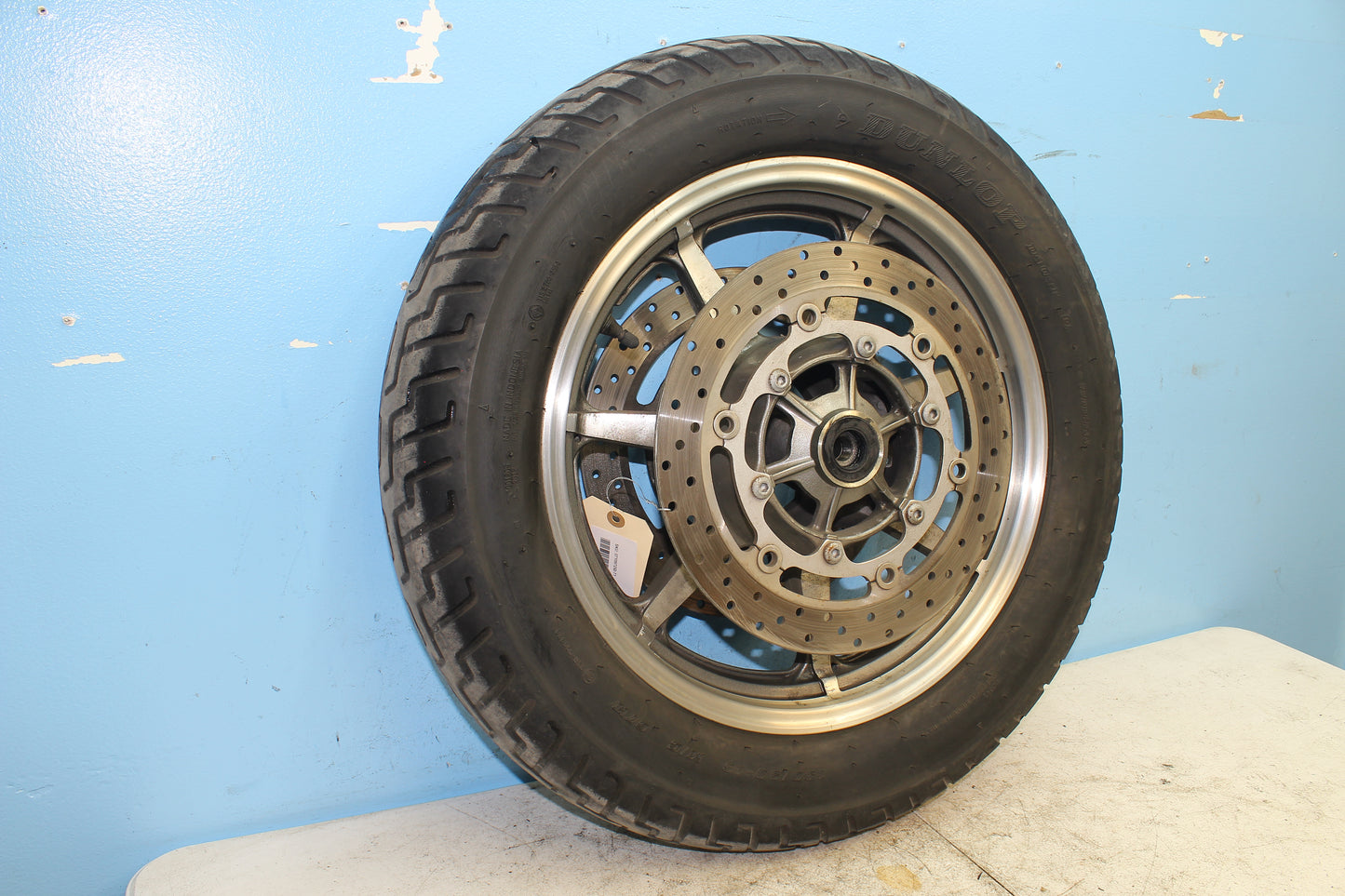 02-09 Yamaha V Star 1100 Silverado OEM Front Wheel *Straight* 5KS-25168-00-MA