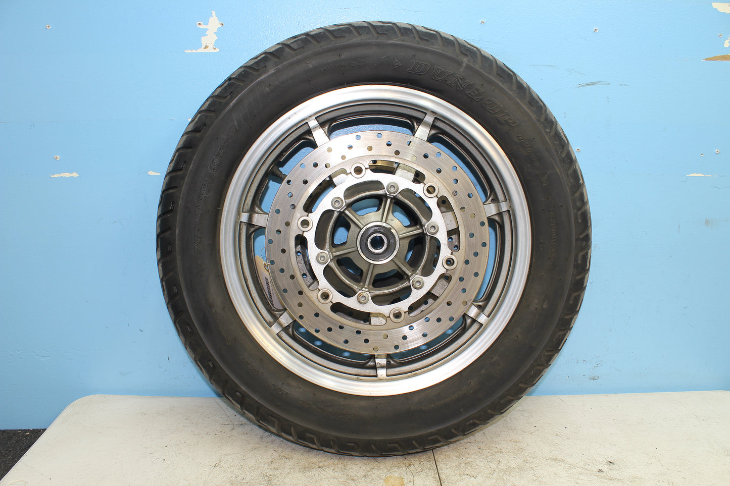 02-09 Yamaha V Star 1100 Silverado OEM Front Wheel *Straight* 5KS-25168-00-MA