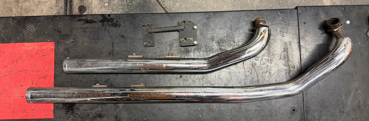 02-09 Yamaha V Star 1100 Silverado  Aftermarket Exhaust