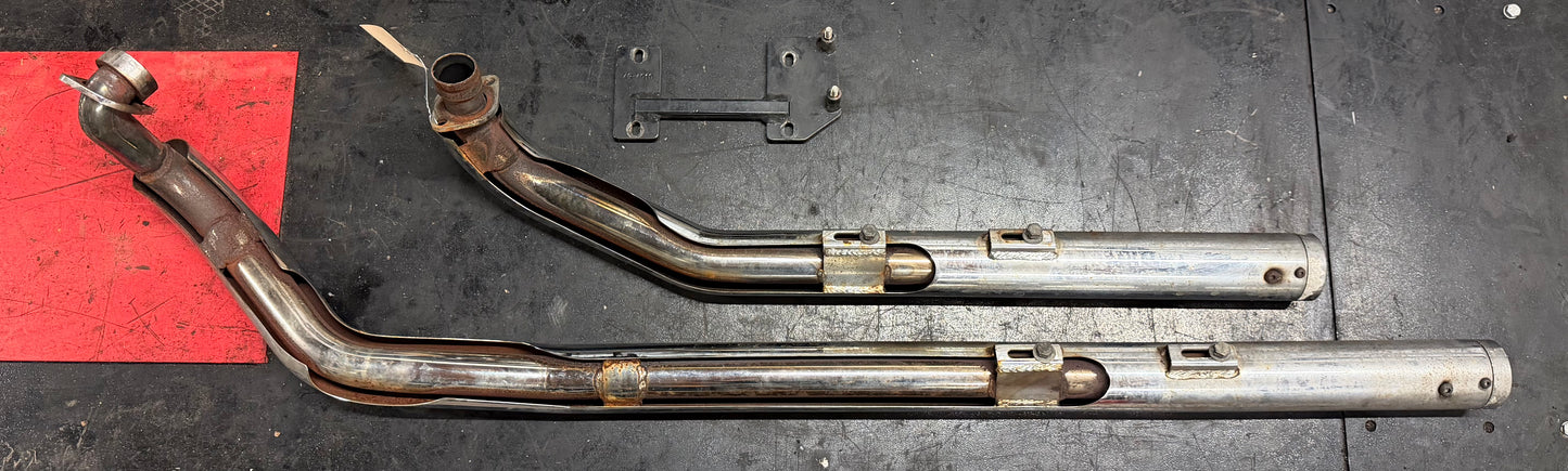 02-09 Yamaha V Star 1100 Silverado  Aftermarket Exhaust