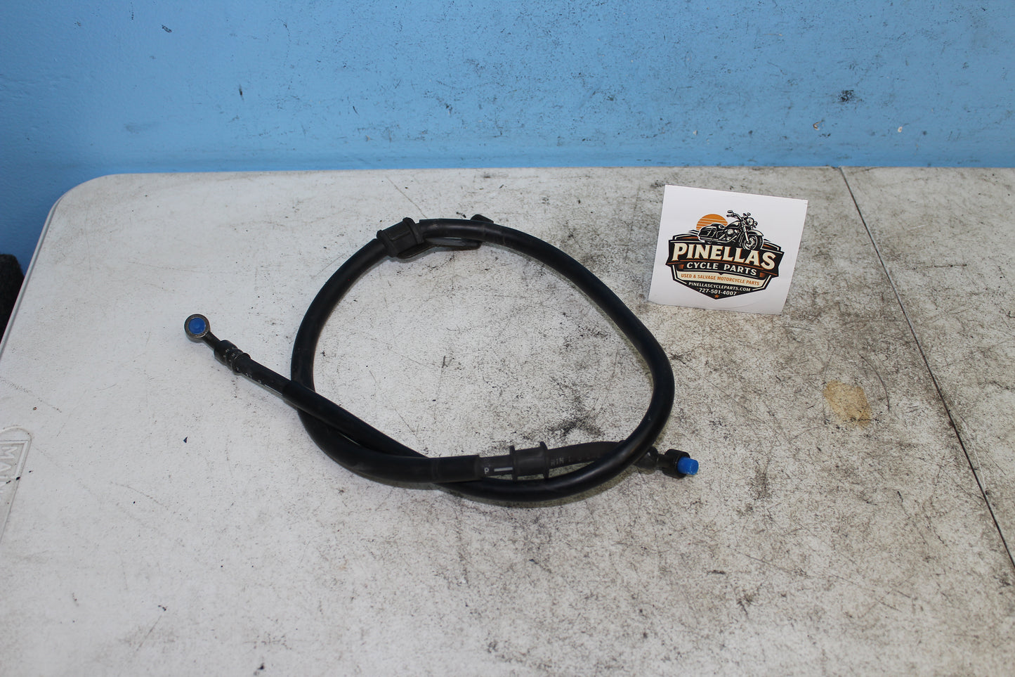 01-04 Suzuki Intruder Volusia VL800 OEM Front Brake Line Hose