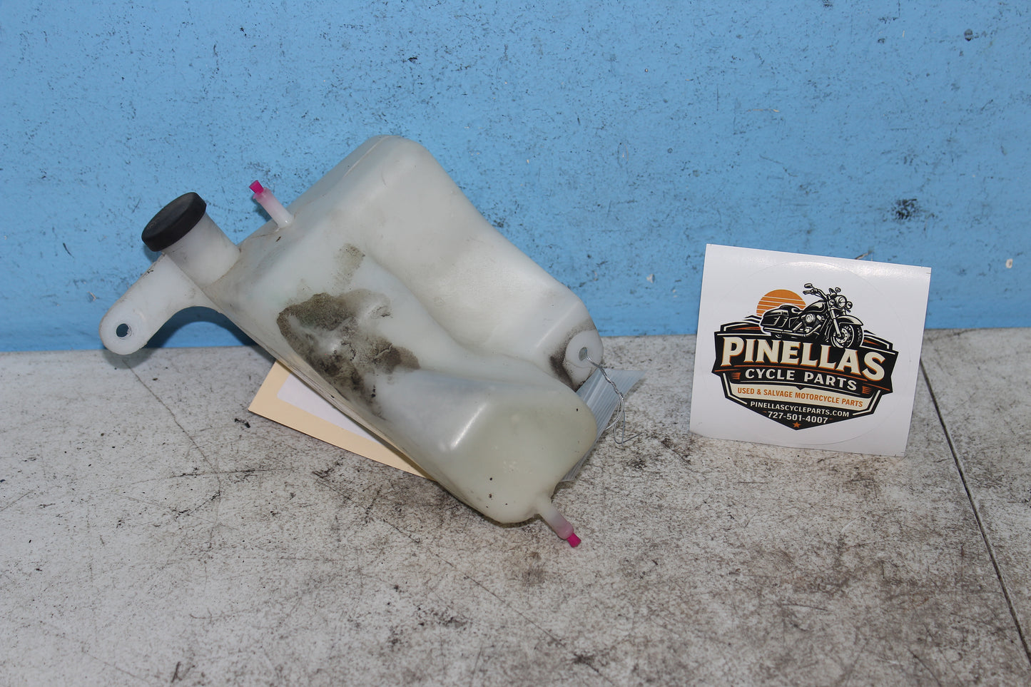 01-04 Suzuki Intruder Volusia VL800 Coolant Overflow Reservoir Tank 17911-41F00