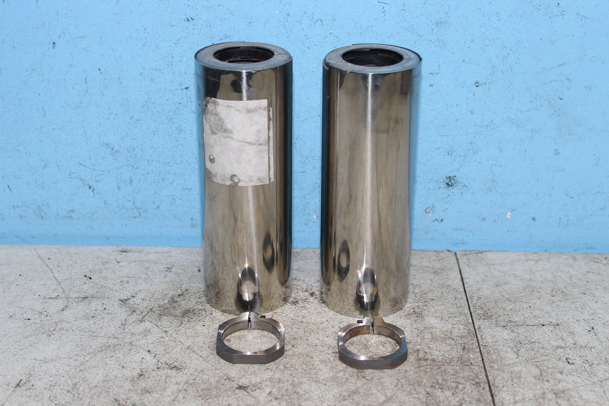 01-04 Suzuki Intruder Volusia VL800 OEM Fork Tube Covers Left Right