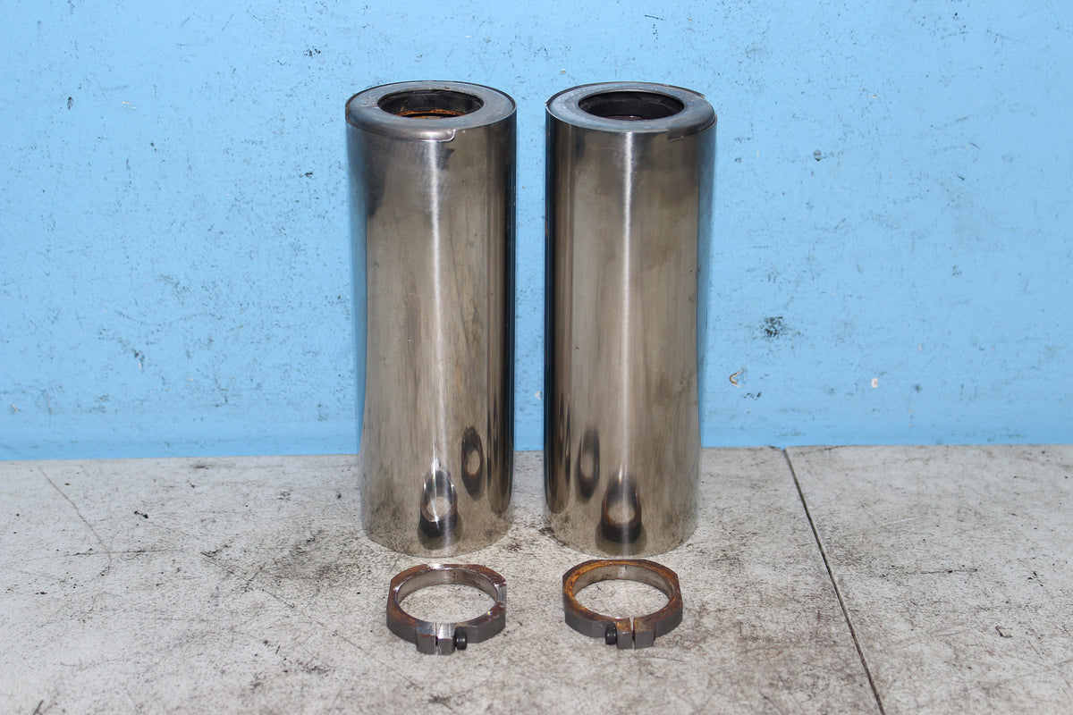 01-04 Suzuki Intruder Volusia VL800 OEM Fork Tube Covers Left Right