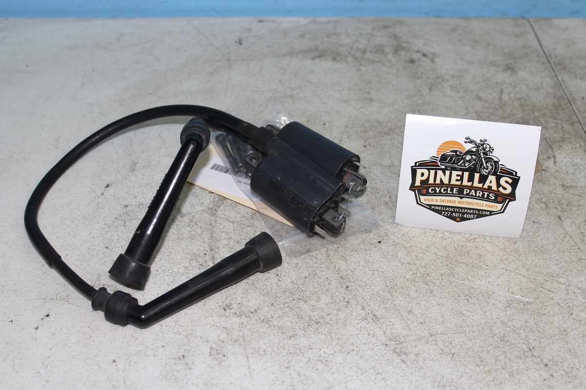 01-04 Suzuki Intruder Volusia VL800 OEM Ignition Coil Packs w/ Plug Wires