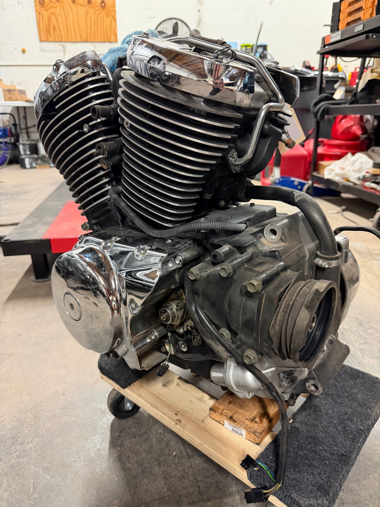 01-04 Suzuki Intruder Volusia VL800 Engine Motor Transmission 18k Miles *RUNS*