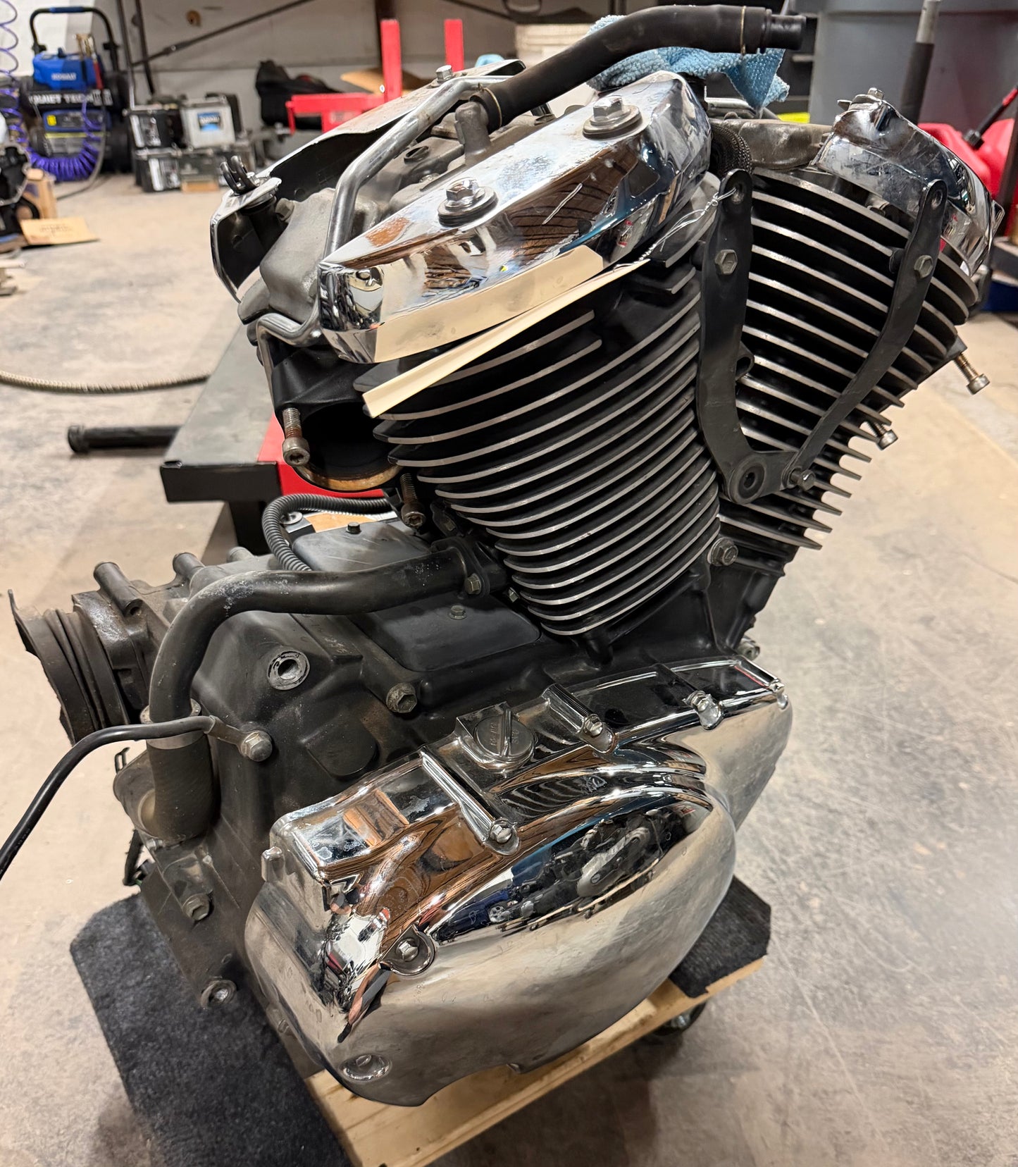 01-04 Suzuki Intruder Volusia VL800 Engine Motor Transmission 18k Miles *RUNS*