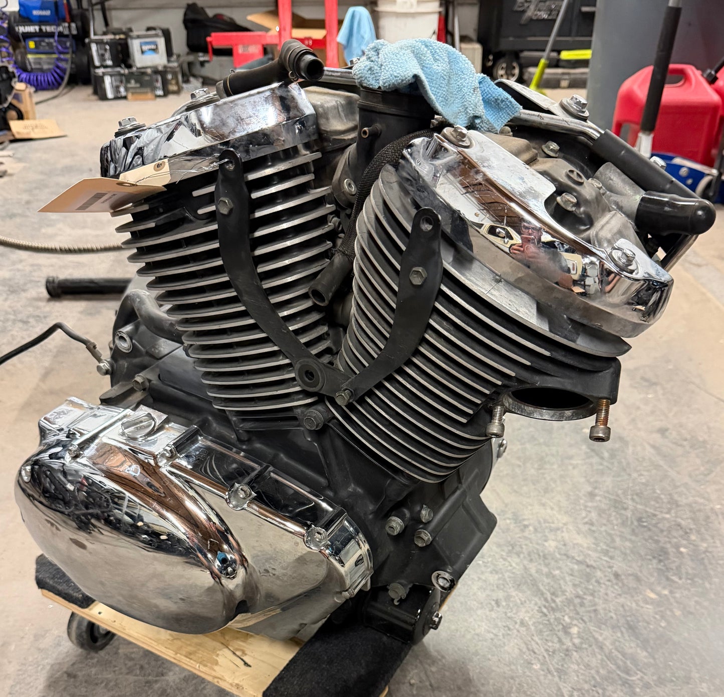 01-04 Suzuki Intruder Volusia VL800 Engine Motor Transmission 18k Miles *RUNS*