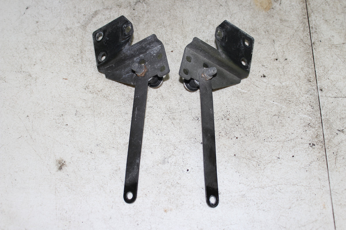 99-06 Harley Road King Custom Saddlebag Bracket Mount Luggage Box Quick Release