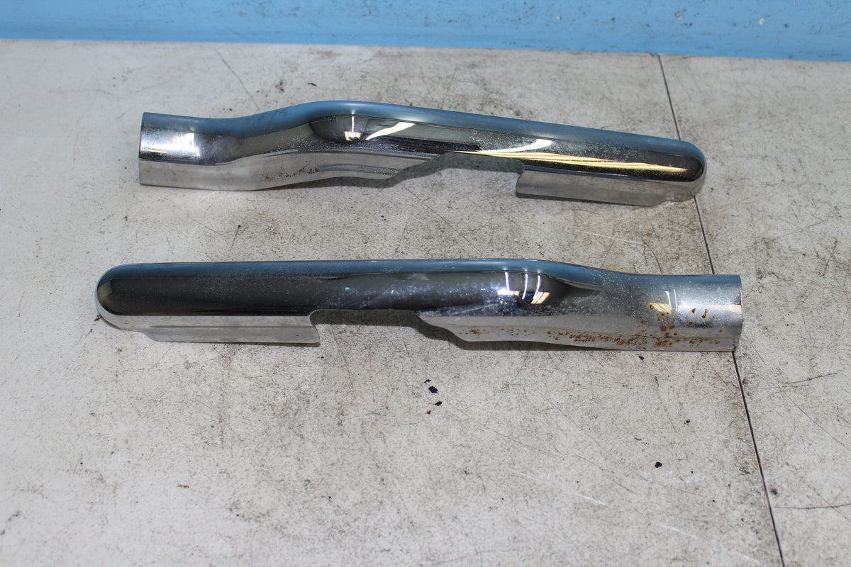 99-06 Harley Road King Custom FLHRSI Strut Cover Left Right Fender Mount Support
