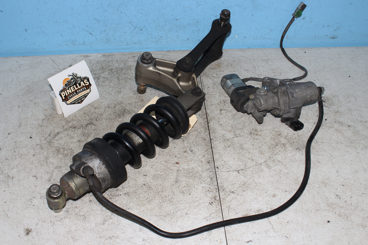 01-10 Honda Goldwing GL1800 Rear Shock Absorber Linkage Suspension Coil Spring