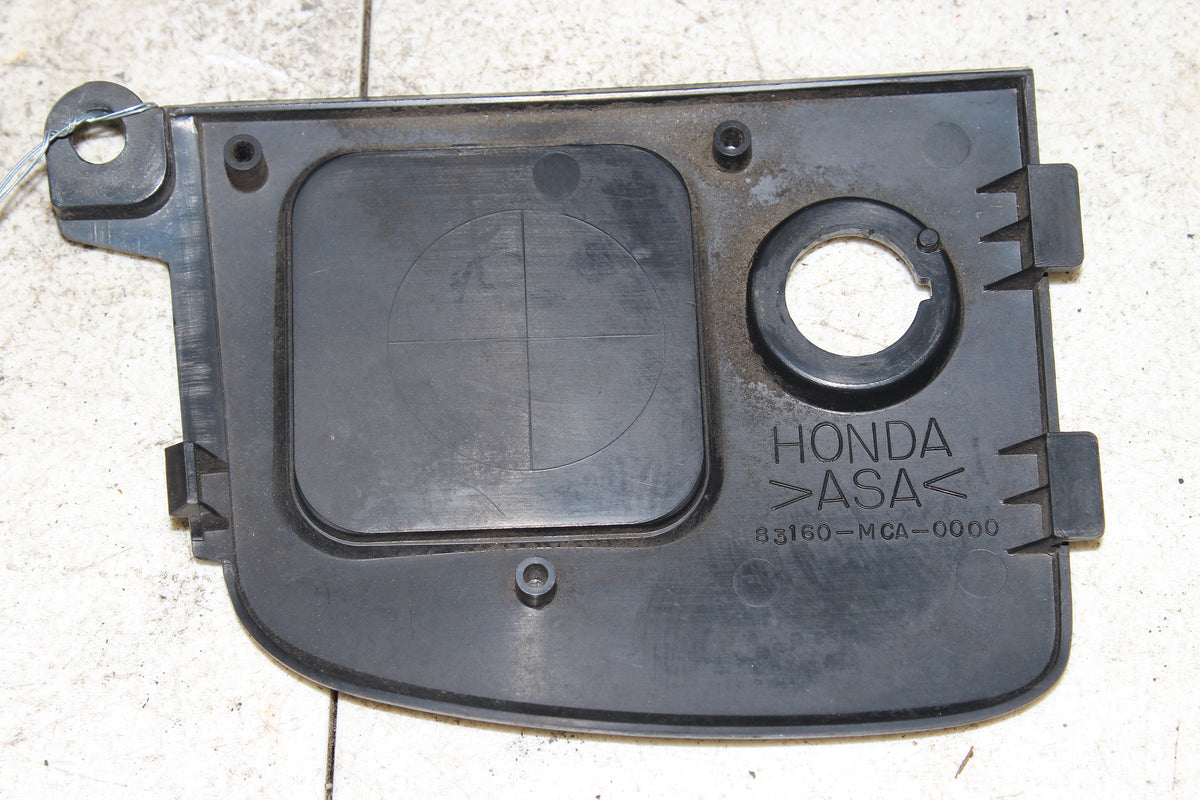 01-10 Honda Goldwing GL1800 Right Dash Cover Storage Box Panel 83160-MCA-0000