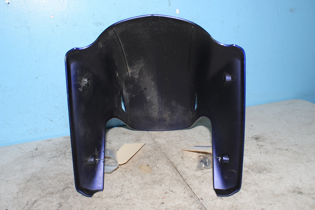 01-10 Honda Goldwing GL1800 Front Half Fender Blue Fairing Cover Guard *DMG*