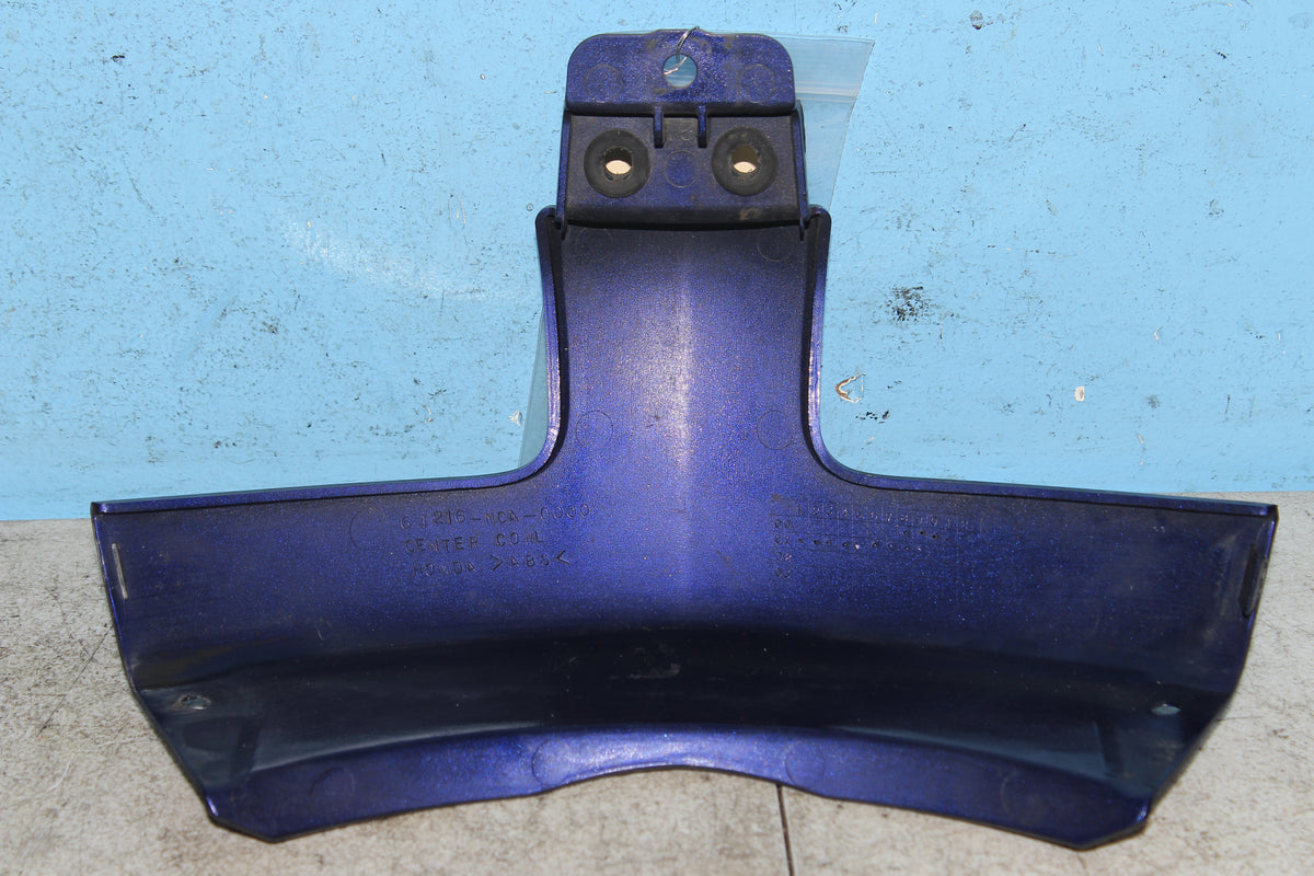 01-10 Honda Goldwing GL1800 Front Center Cowl Panel Fairing Blue 64216-MCA-0000