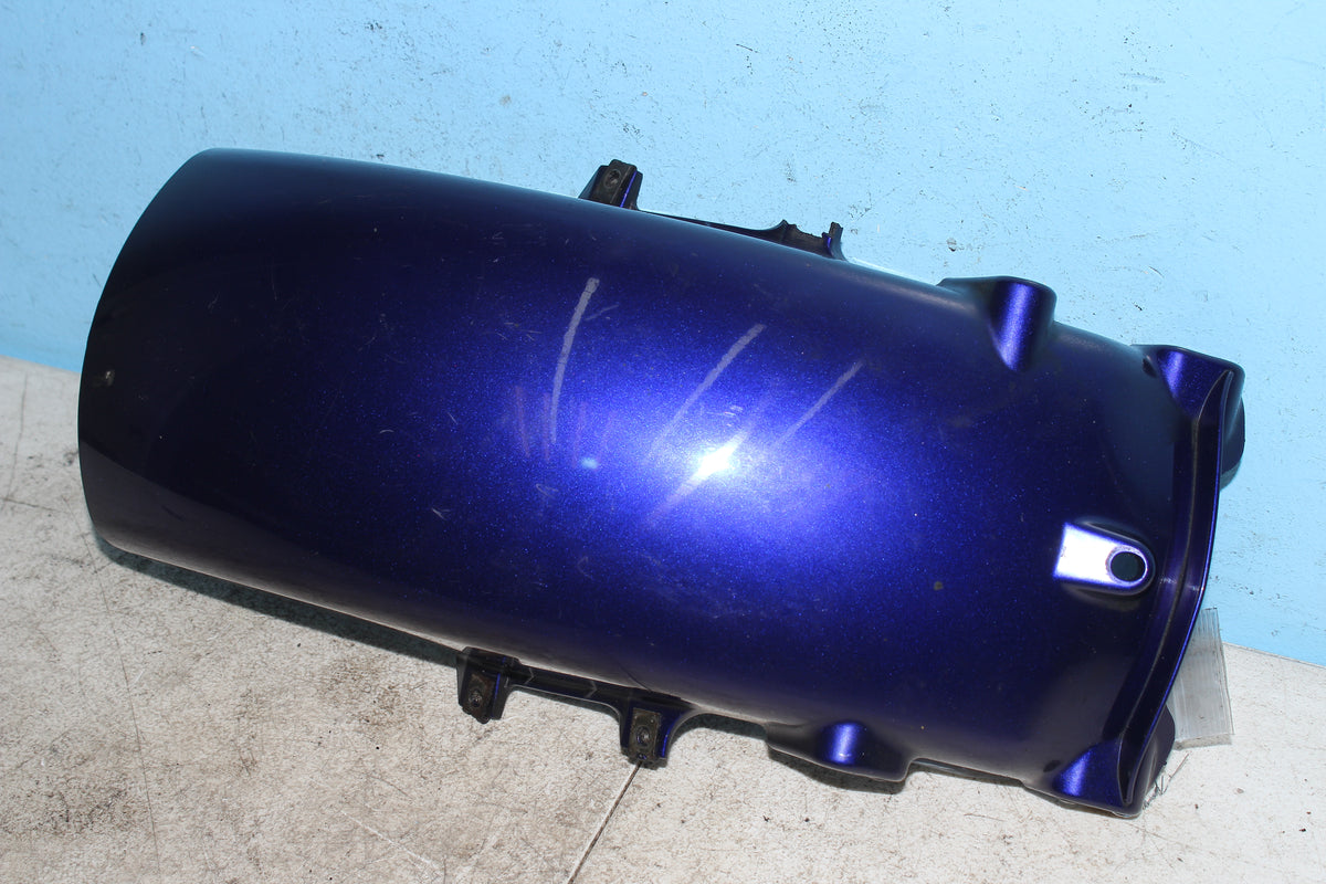 01-10 Honda Goldwing GL1800 Front Fender Rear Back Half Blue Fairing Cover *DMG*