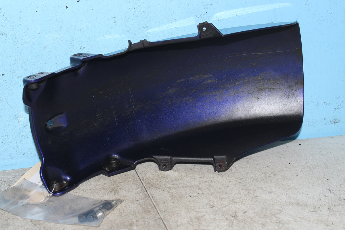 01-10 Honda Goldwing GL1800 Front Fender Rear Back Half Blue Fairing Cover *DMG*