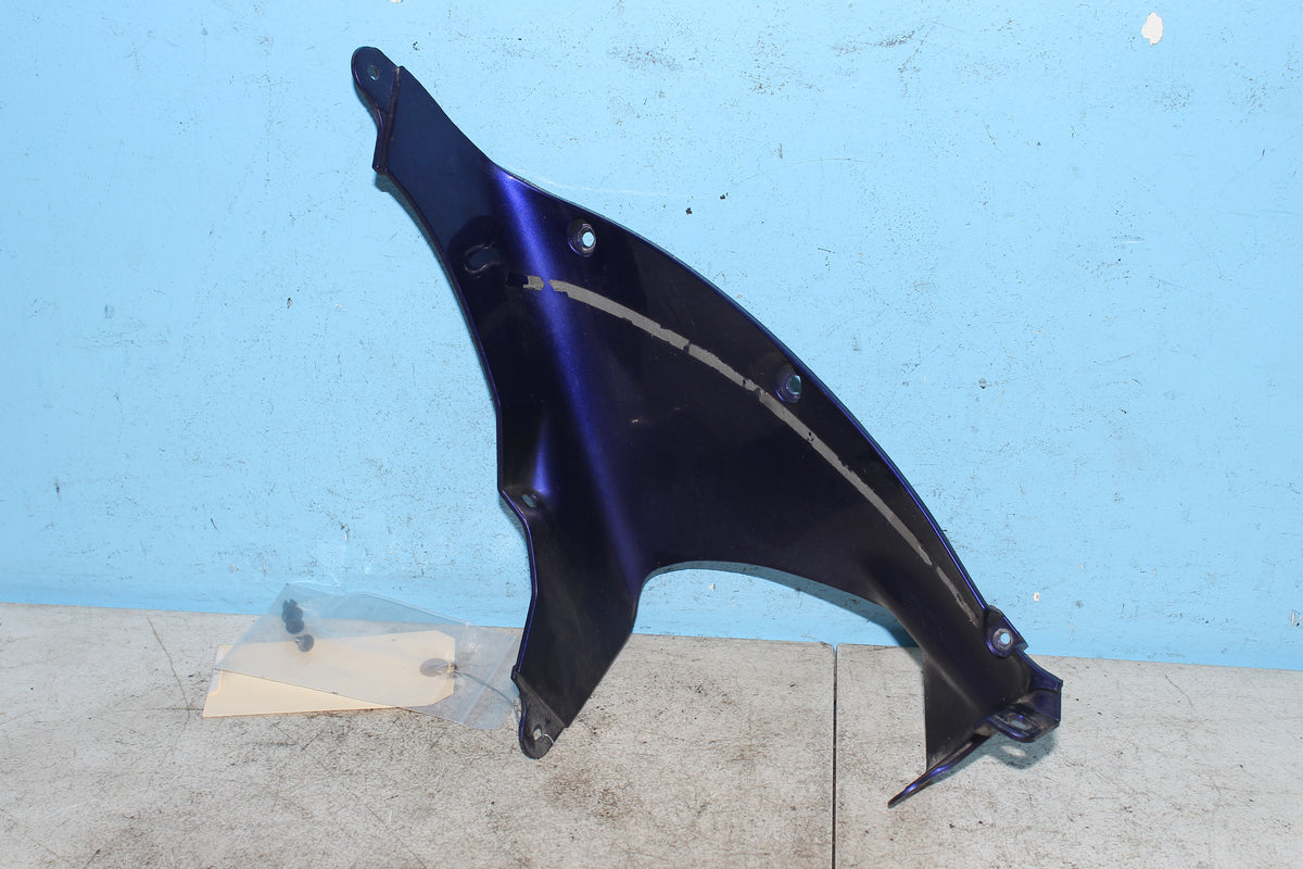01-10 Honda Goldwing GL1800 Left Inner Fairing Cowl Trim Blue 64503-MCA-0000