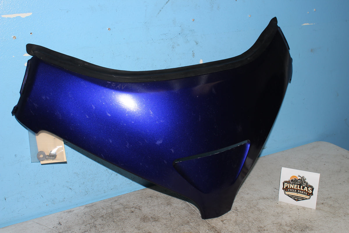 01-10 Honda Goldwing GL1800 Front Windshield Cover Garnish Panel Fairing Blue