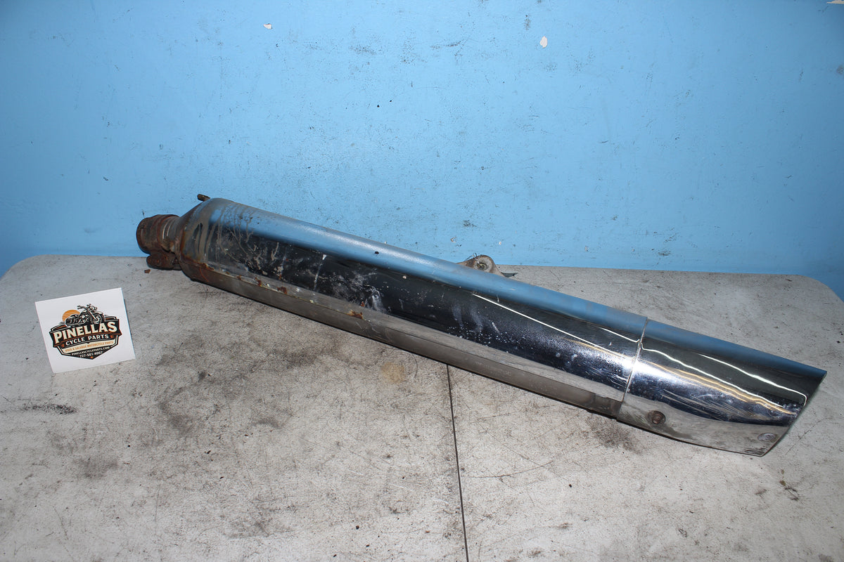 01-10 Honda Goldwing GL1800 Left Muffler Exhuast Slip On Pipe