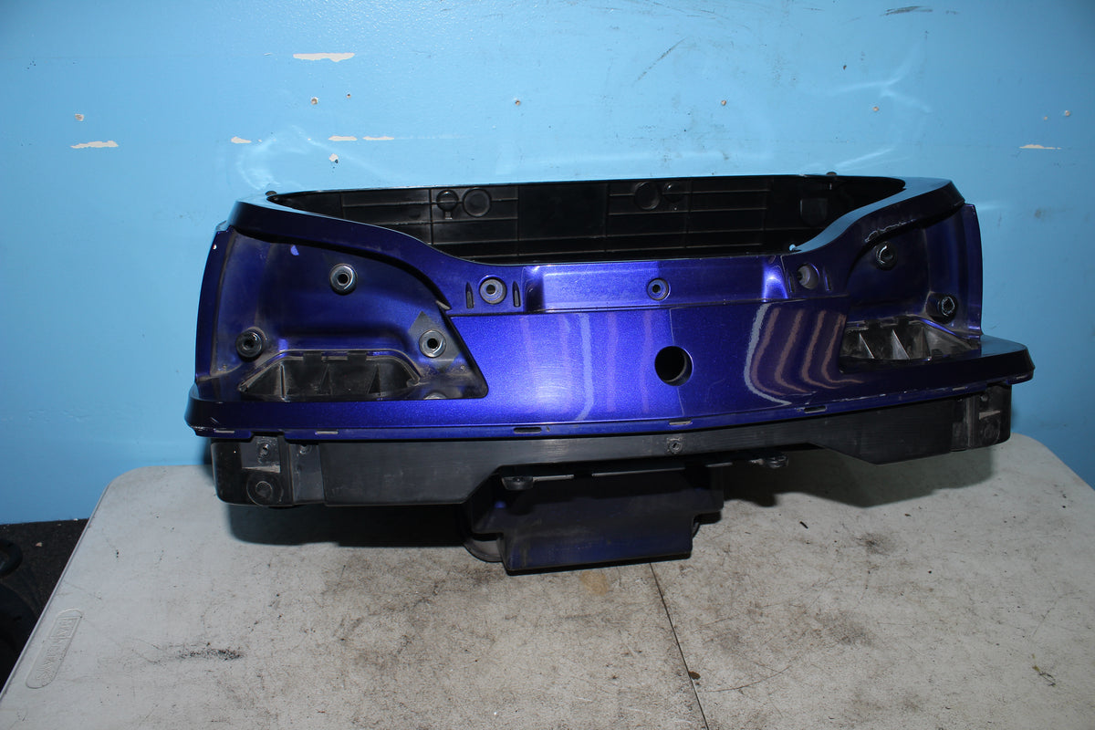 01-10 Honda Goldwing GL1800 Trunk Base Housing Rear Box Storage Luggage Blue