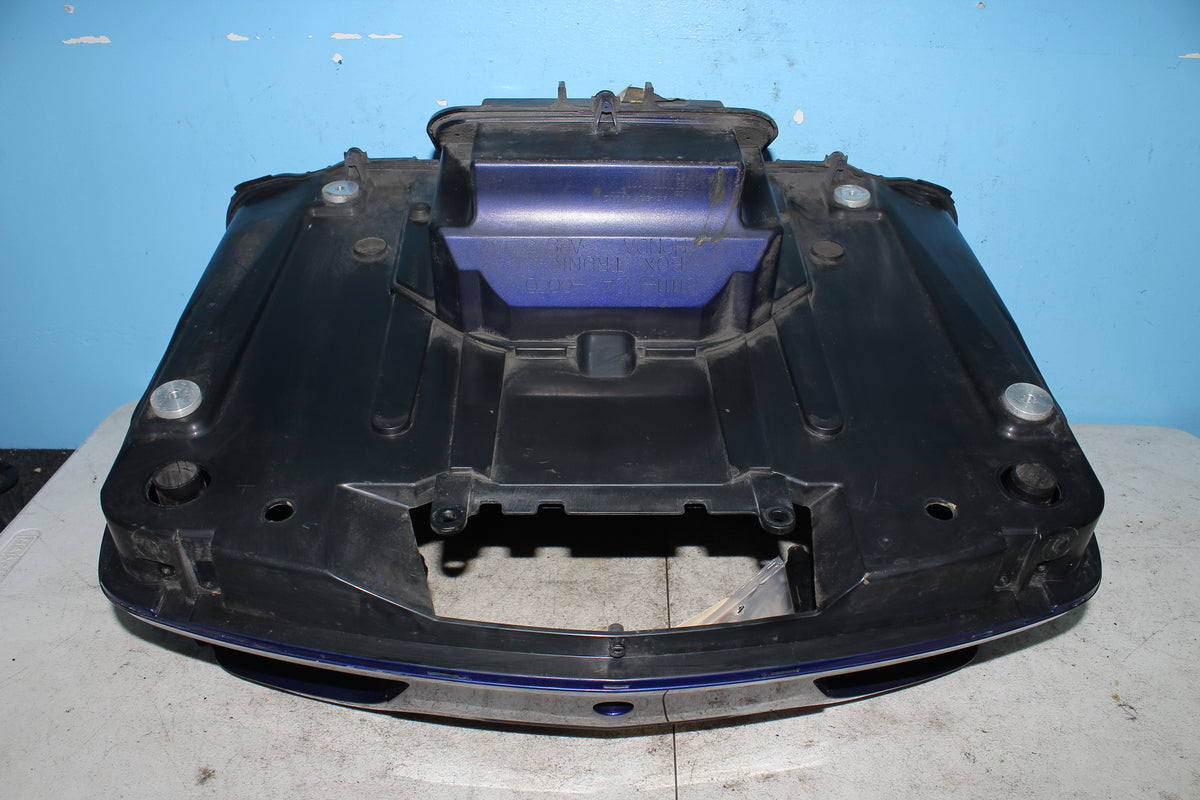 01-10 Honda Goldwing GL1800 Trunk Base Housing Rear Box Storage Luggage Blue