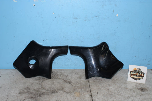 05-09 Suzuki Boulevard C50T VL800 Frame Neck Covers Head Tube Trim Left Right