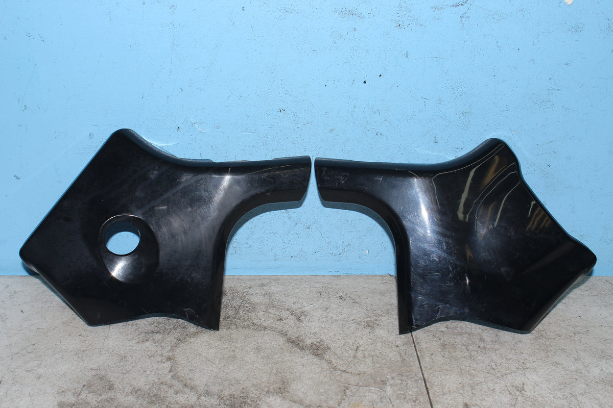 05-09 Suzuki Boulevard C50T VL800 Frame Neck Covers Head Tube Trim Left Right