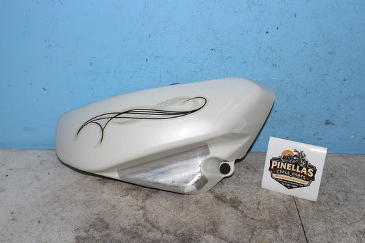 05-09 Suzuki Boulevard C50T VL800 Right Side Frame Cover Guard Fairing White