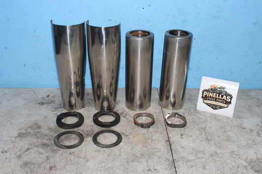 05-09 Suzuki Boulevard C50T VL800 Fork Tube Cover Trim Left Right Upper Lower