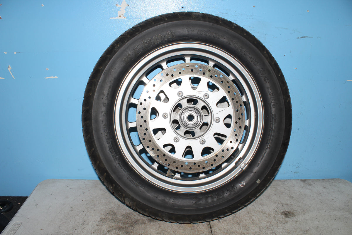 05-09 Suzuki Boulevard C50T VL800 Front Wheel Rim Tire *STRAIGHT*