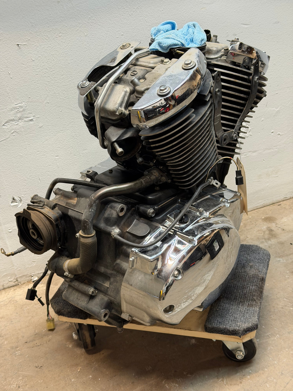 05-09 Suzuki Boulevard C50T VL800 Engine Motor Transmission 15k Miles *RUNS*