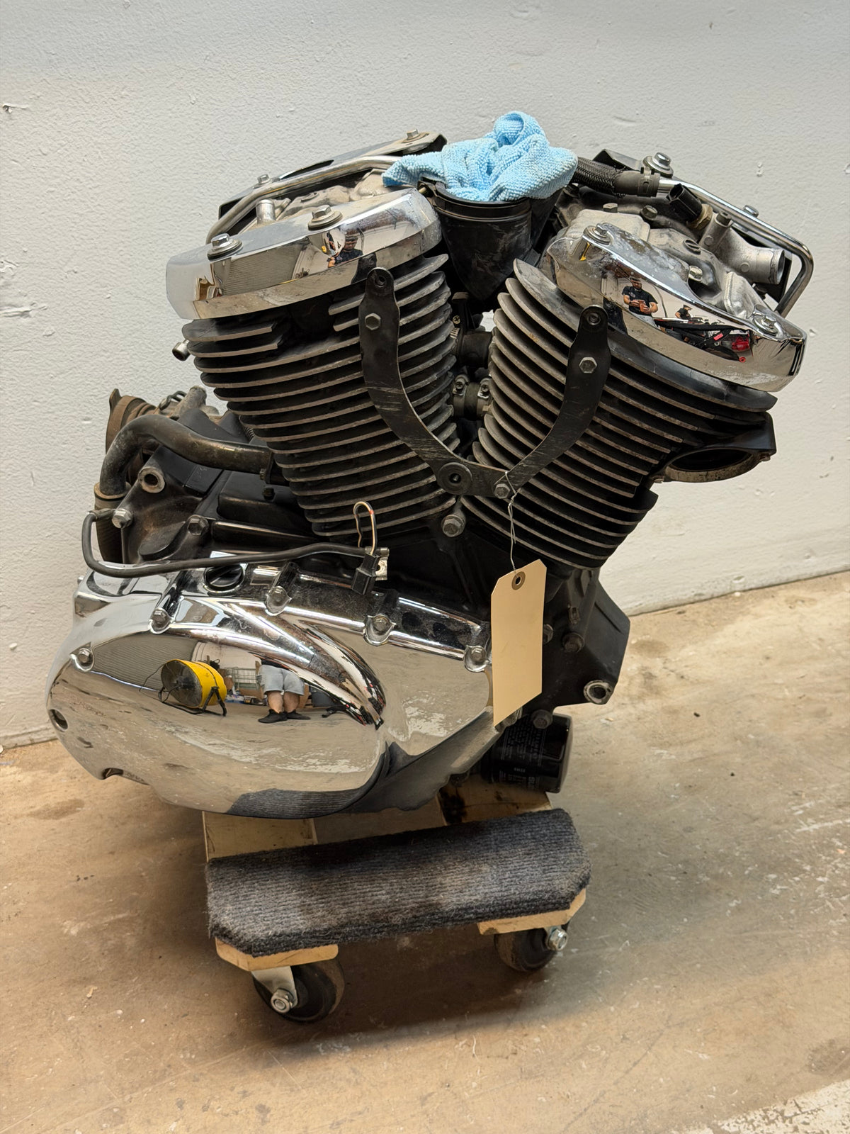 05-09 Suzuki Boulevard C50T VL800 Engine Motor Transmission 15k Miles *RUNS*